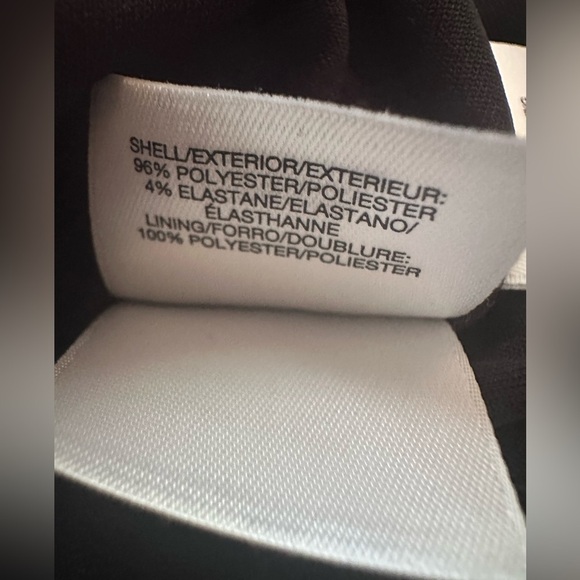 Women’s Anne Klein Signature B&W Polka Dot Maxi Jumpsuit, size 4 - Picture 7 of 8